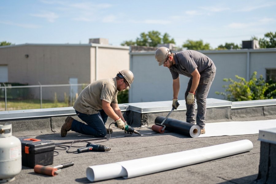 Commercial Roofing by Desert Ridge Home Improvements